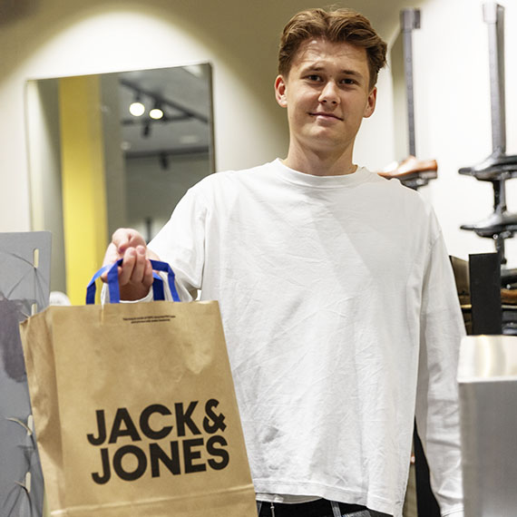 Personale fra Jack & Jones i Lynbgy. 